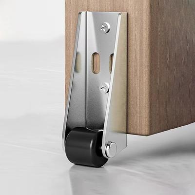 1pcs Right Angle Directional Roller Universal Sliding Gate Guide Wheel Vertical Hinged Door Base Support Wheel Anti-Fall