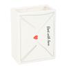 Ceramic Letter Valentine's Day Flower Vase