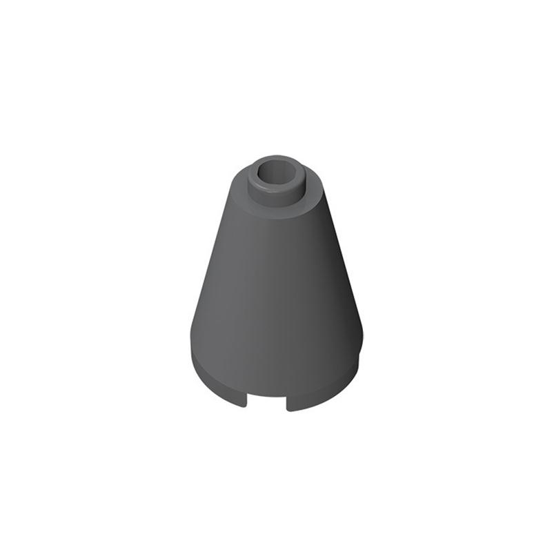 20pcs MOC Parts 3942c 14918 Cone 2 X 2 X 2 with Open Stud Compatible Bricks DIY Assmble Building Blocks Particle Kid Brain Toy
