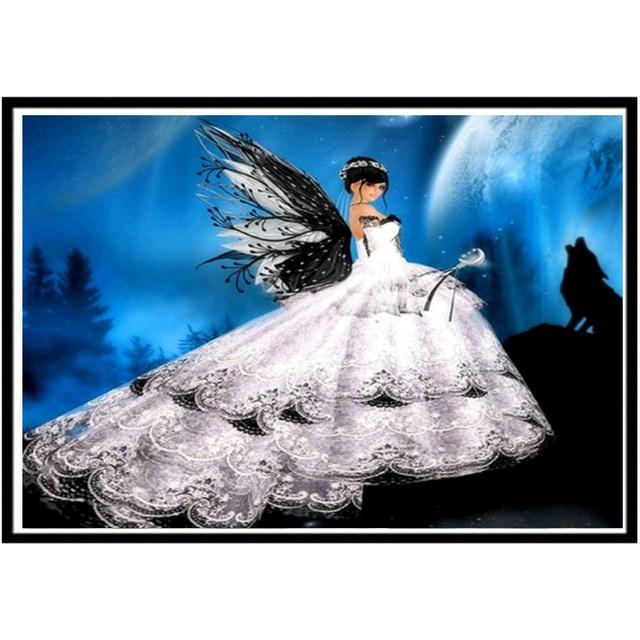 5D Diament Malarstwo Krajobraz Krajobraz Statek Okrągły Diament Haft Mozaika Dekoracji Domu