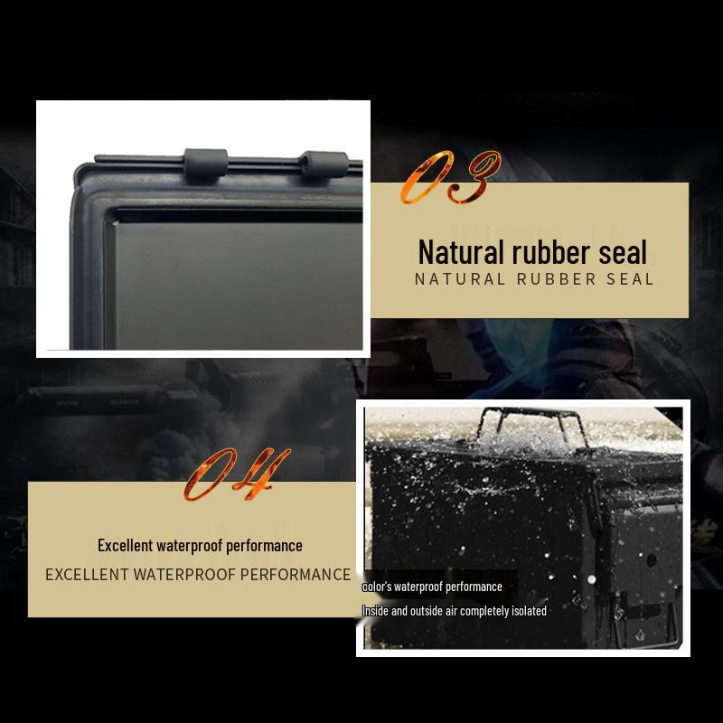Explosion-Proof Lithium Battery Protection Box - Waterproof, Fireproof Metal Toolbox
