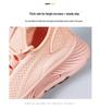 Women's Flyknit Summer Sneakers - Plus Size, Soft Sole, Casual Running Shoes