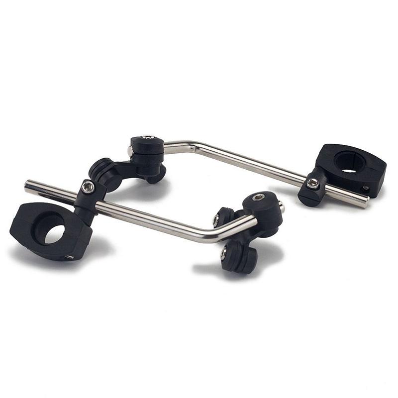 

Универсальный кронштейн для ветрового стекла 7/8 22 мм, стандартный зажим для крепления ветрового стекла на руль, ветровое стекло мотоцикла