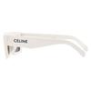 Celine Monochroms Smoke Browline Unisex Sunglasses Cl40214u 25a 57