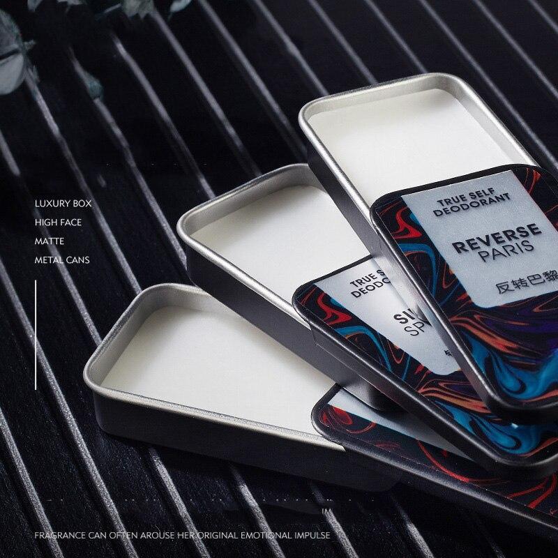 Neutral Perfume Fresh and Deodorizing Solid Balm for Men and Women Portable Fragrance Long-lasting Solid Perfume Cream Set Deodorant