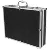 1 Portable Handheld Microphone Protective Case Hard Box Shockproof Dustproof Mic Organizer with Handle for Travel Outdoor