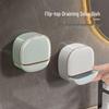 Wall-Mounted Luxury Soap Holder: Punch-Free, Drainable, Convenient