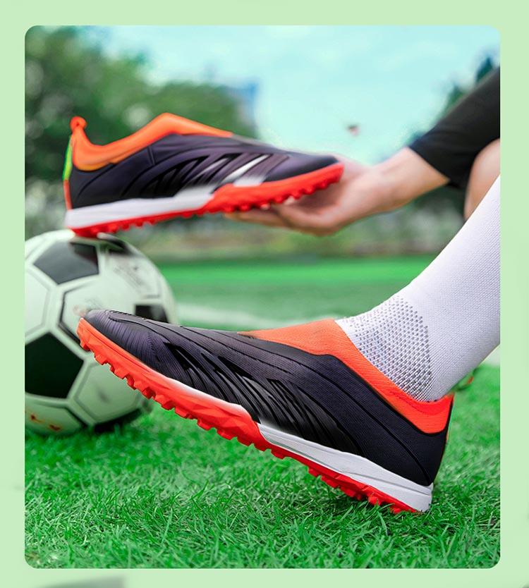 New High Top Spike Sports Boots Football Shoes Comfortable Breathable Non-slip Football Training Shoes for Men