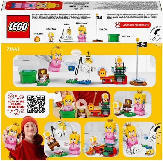 LEGO Super Mario 71441 Dobrodružství s interaktivní figurkou Peach LEGO
