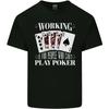 Working Is for People Who Cant Play Poker Funny Kids T-Shirt Childrens