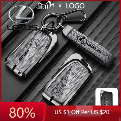 2026 Pegatinas Interiores Calientes Funda de Aleación de Zinc para Llave de Coche Para NX IS RX ES GX LX LS UX GS 200 260 300 350 NX200 NX300 RX350