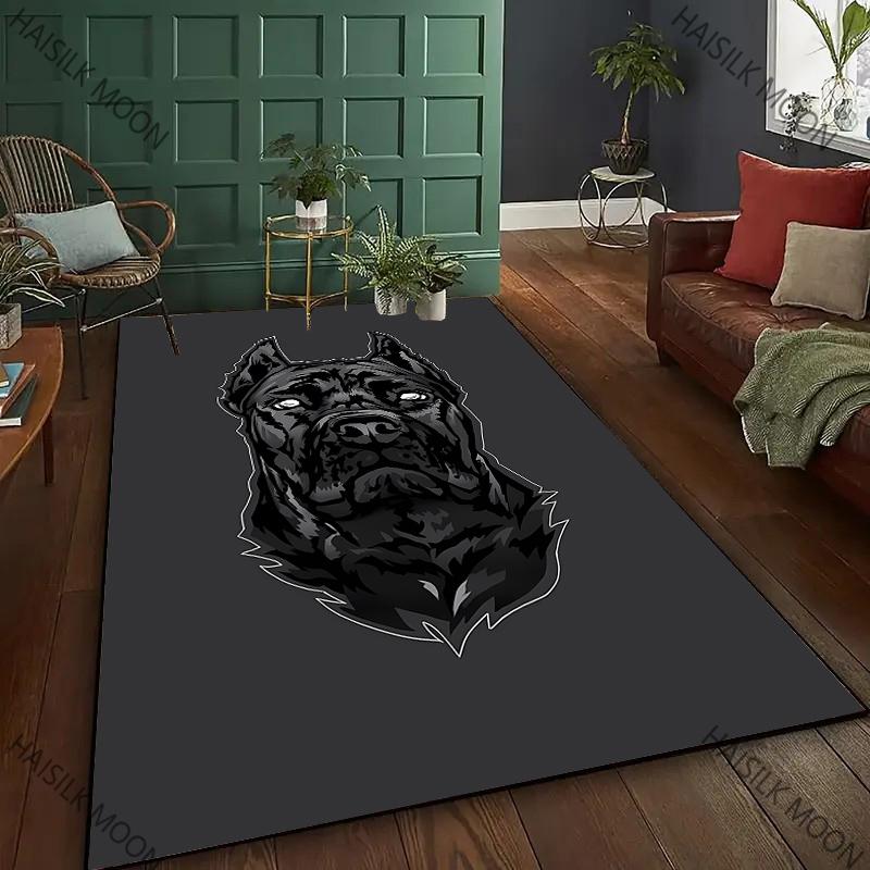 

New ! APBT American Bully Pitbull Dogs Printed Carpet, Living Room Bedroom Office Large Area Rugs, Non-slip Machine Washable Mat 40x60cm (16x24in)