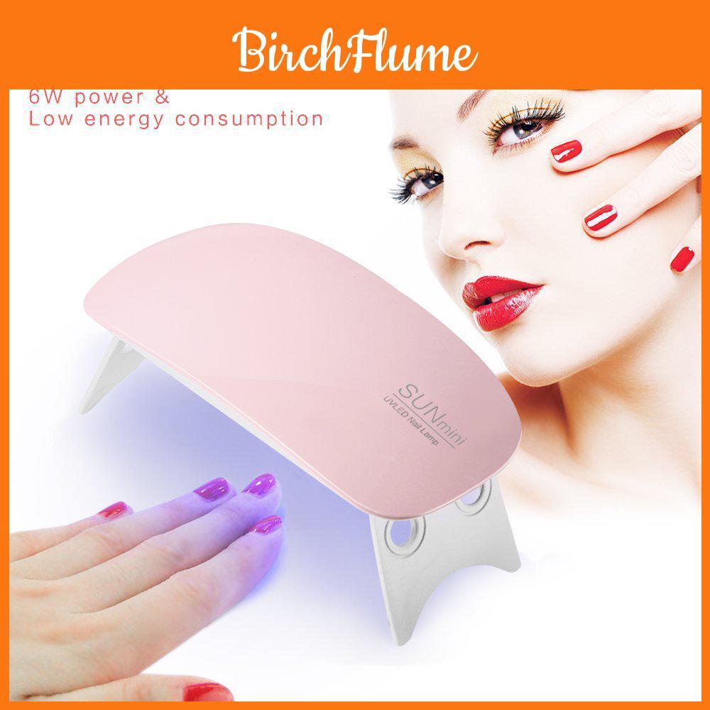 Portable Mini 6w Leds Uv Nail Dryer With Perfect Timer Settings For Nail Manicure