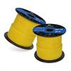 Abma Cord Paracord 3mm 192kg Load 30M Yellow 3-core, Capacity, 100% Nylon, -