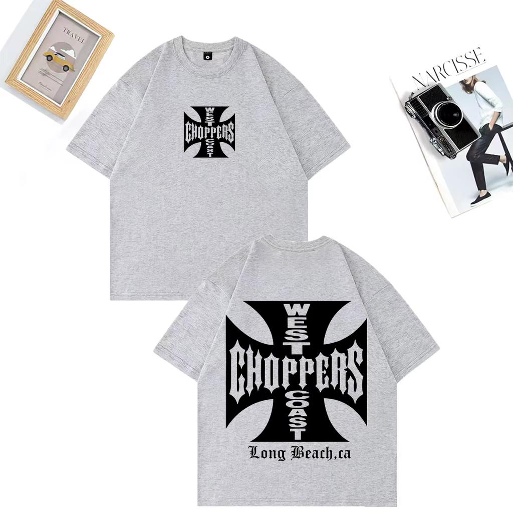 Tricou Paul Walker West Coast Choppers Bărbați Femei Vintage Topuri Largi Bumbac Mânecă Scurtă Hip Hop Streetwear Tricouri Unisex