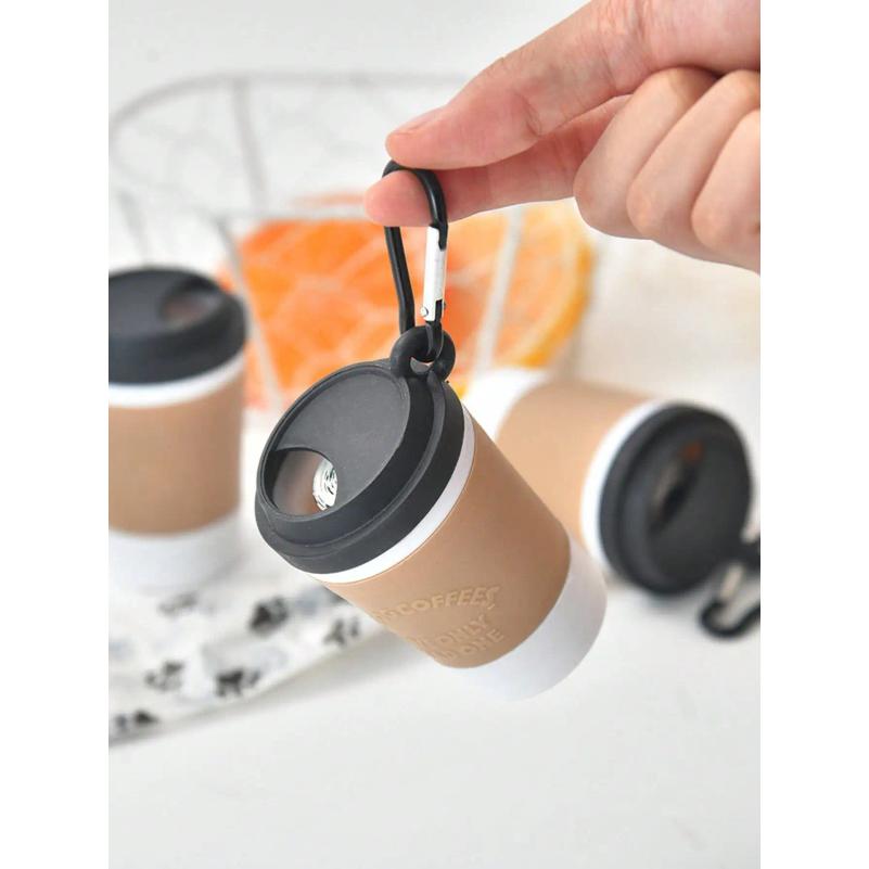 Coffee Cup Pet Waste Bag Dispenser, Portable Outdoor Dog Walking Poop Bag Holder Wholesale Available