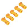 5pcs Cuticle Scissors Cover Protector Cat   Shape Silicone Cuticle Trimmer Protective Sleeve for Nail and Toenails