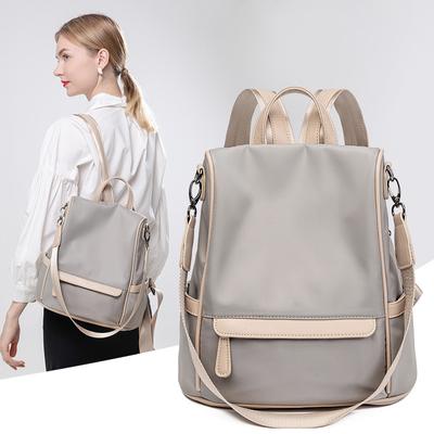 Zaino in tessuto Oxford, zaino da donna, moda casual, tendenza, grande capacità, borsa da viaggio, cartella scolastica