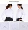 Dress Office Long Short Regular Skipper Office Job Regular Dress Shirts [EMMLIA] Women's Shirts, Wear, Blouses, Shirts, Women's Sleeves, Sleeves,