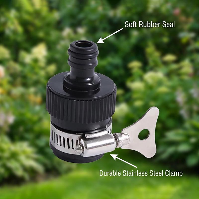 Universal Tap Connector Adapter Mixer Hose Pipe Joiner Fitting Universal Water Faucet Garden Kitchen Supplies for Car Washing
