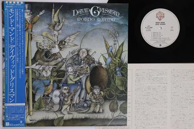 LP Record DAVID GRISMAN  Mondo Mando P11118W WARNER BROS 1981 Japan Obi CountryFolk Used
