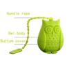 Silicone Owl Loose Tea Infuser Filter Strainer Novelty Perforated Bird Gifts