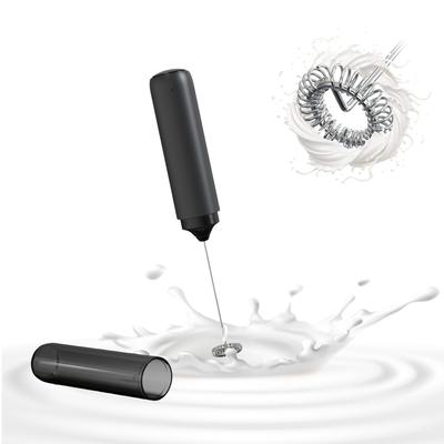 Handheld Electric Milk Frother with 304 Stainless Steel Mixing Head, USB Charging Design, Storage Sleeve, Easy To Make Coffee, Latte, Cappuccino, Hot