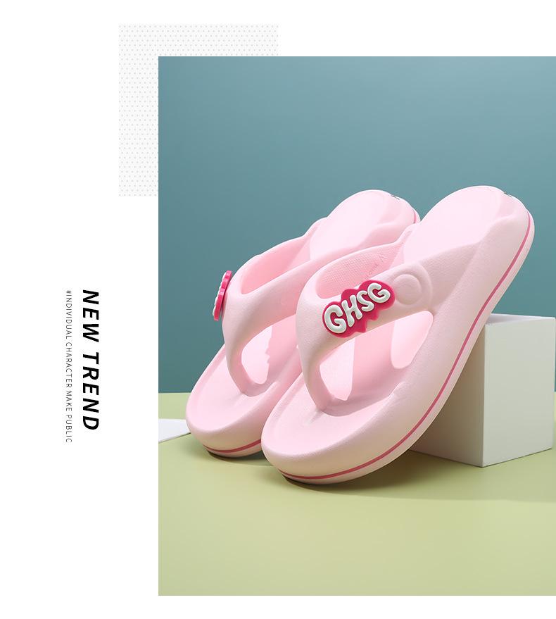 Tongs Antidérapantes pour Femmes 2024: Sandales décontractées pour les vacances à la plage pour le livestream