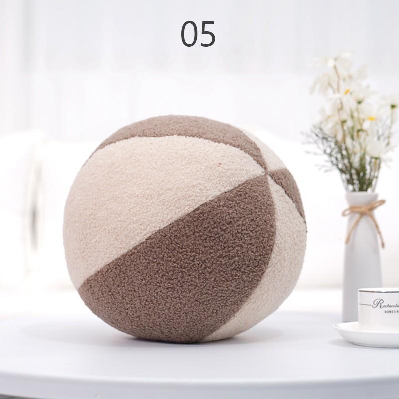 Nordischer Stil Kugelförmiges Kissen Gefüllte Dekoration Plüsch Sofa Erker Dekoration Kissen Weicher Fotografie Requisit Neu