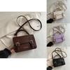 Stylish Casual Shoulder Bag For Women 2024 Fashionable Chic Pu Material Handbag