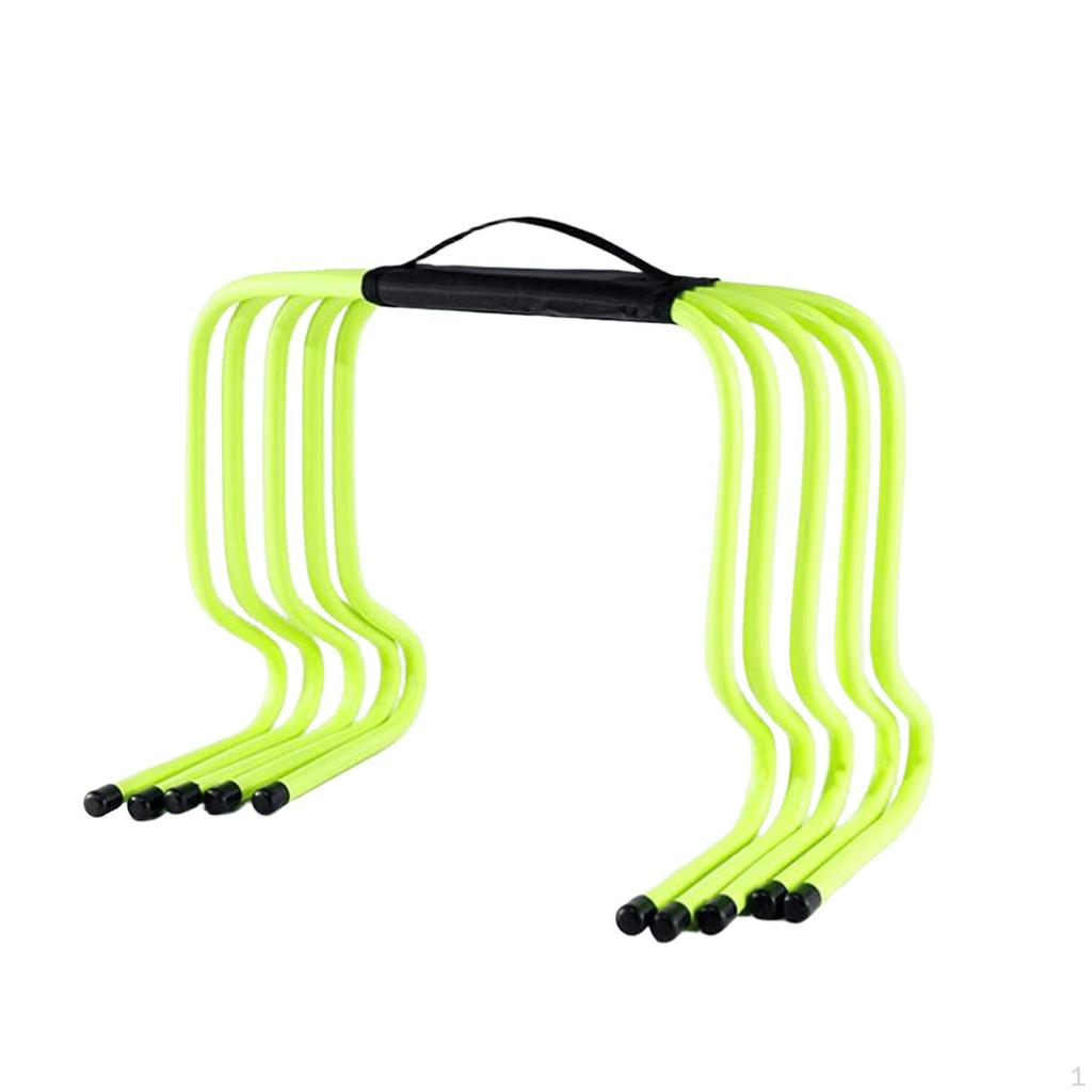 5Pcs Agility Hurdles Improves Strength Athletics Practice Speed Training Equipment