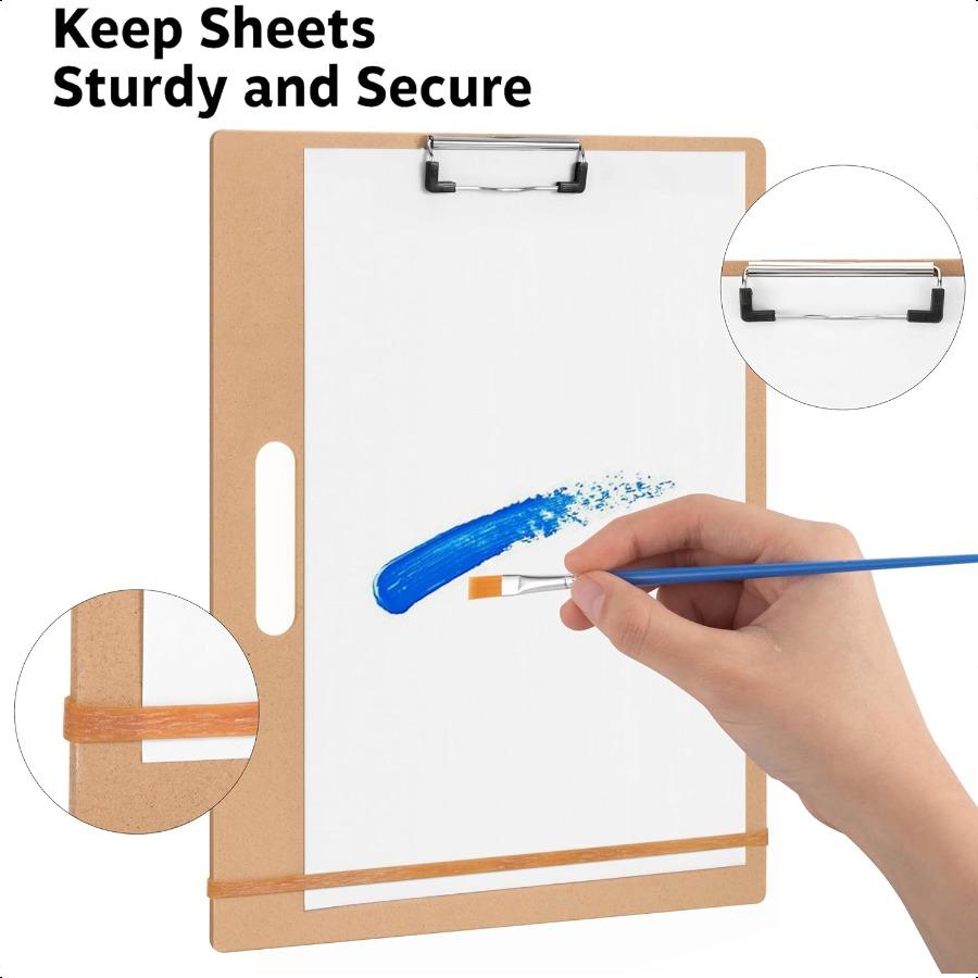 13 X 17 Drawing Board for Artists Portable Artist Sketch Board and Large Clipboard with Handle Art Plies for Adults Ideal for S