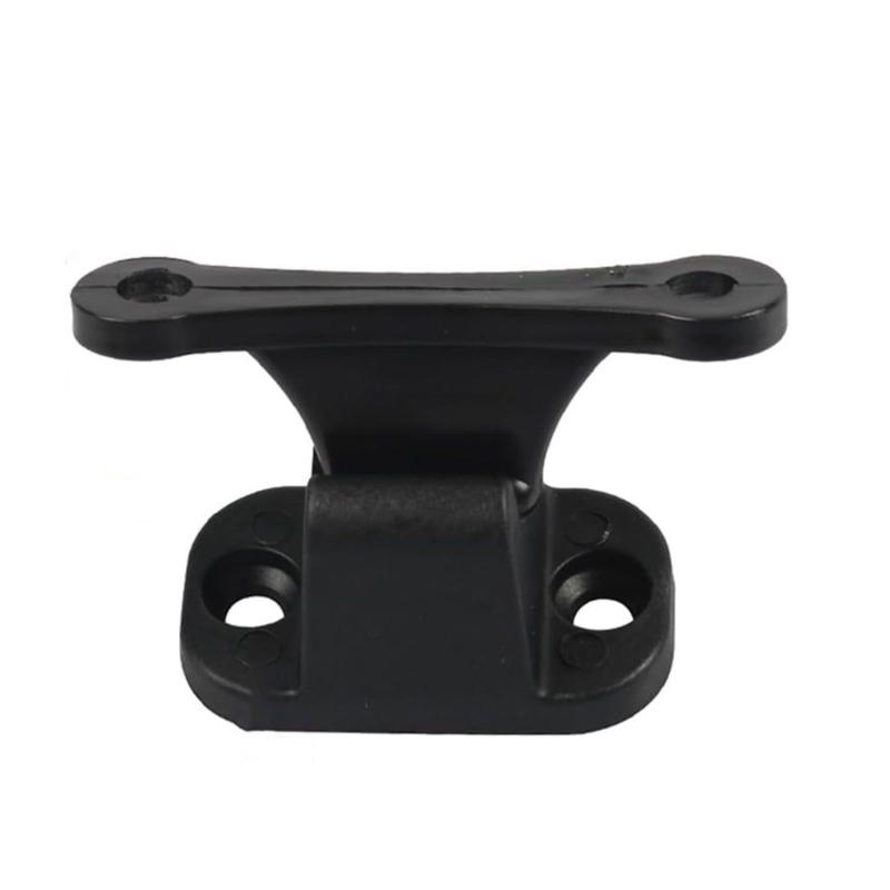 

Pack Of 2 Nylon Door Mount Kit Latches Stoppers Limiter For Campers Motorhomes Caravans Interior Use Secure Installation чёрный