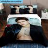 3PCS K-pop Stars In Urban Vibes 3pcs Bedding,Including 3PCS Duvet Cover And 2pcs Pillowcases Perfect for Christmas,Ideal for Bedroom, Dormitory