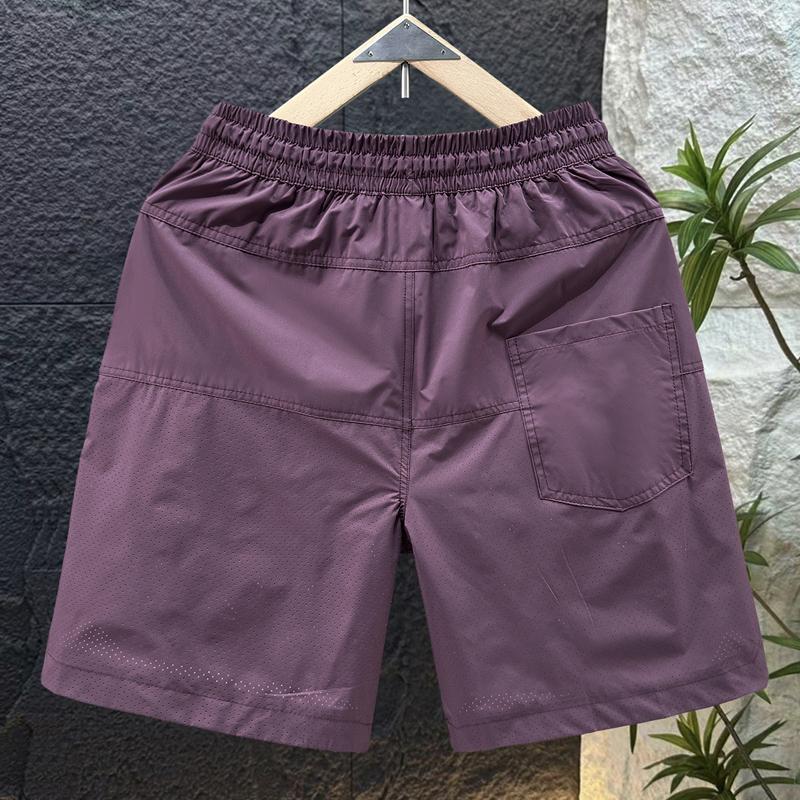 Summer Casual Shorts Men Clothes Plus Size Elastic Waist Summer Black Shorts