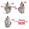 Carburetor with Interface Nozzle for PWK Models (21-34mm) ATV/UTV