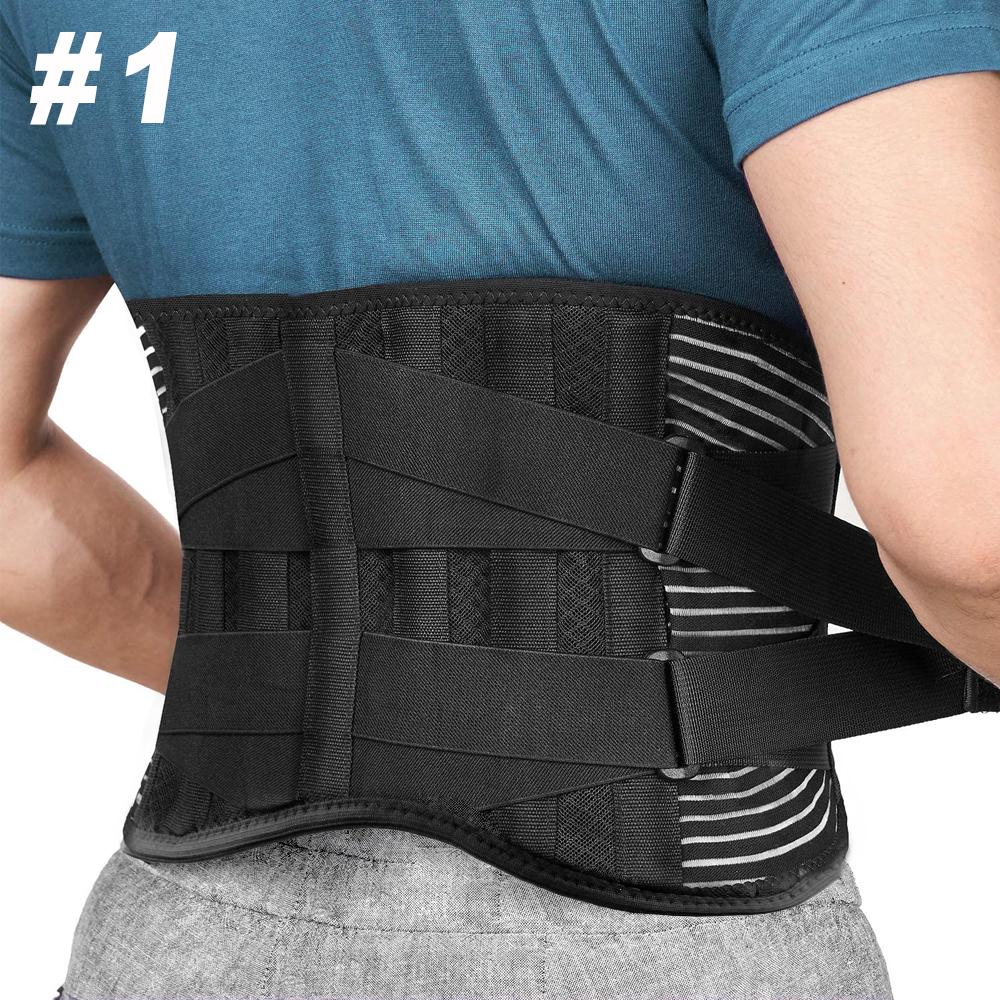 

1Pcs Lumbar Support Belt For Men & Women - Orthopedic Back Brace For Scoliosis, Herniated Disc, Workout, Posture Correction, Pai S