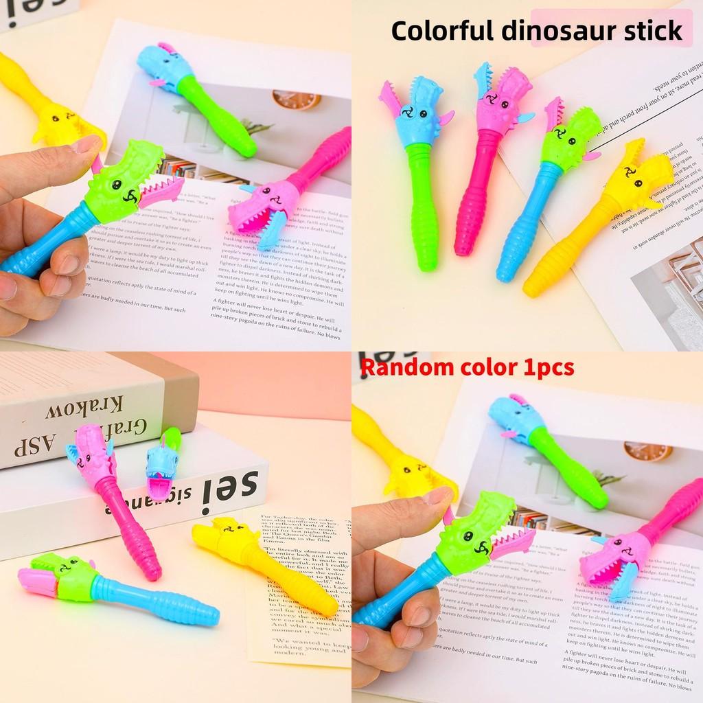 Creative Dinosaur Bite Hand Toy With Plastic Play Set For Childrens Pretend Play Gift