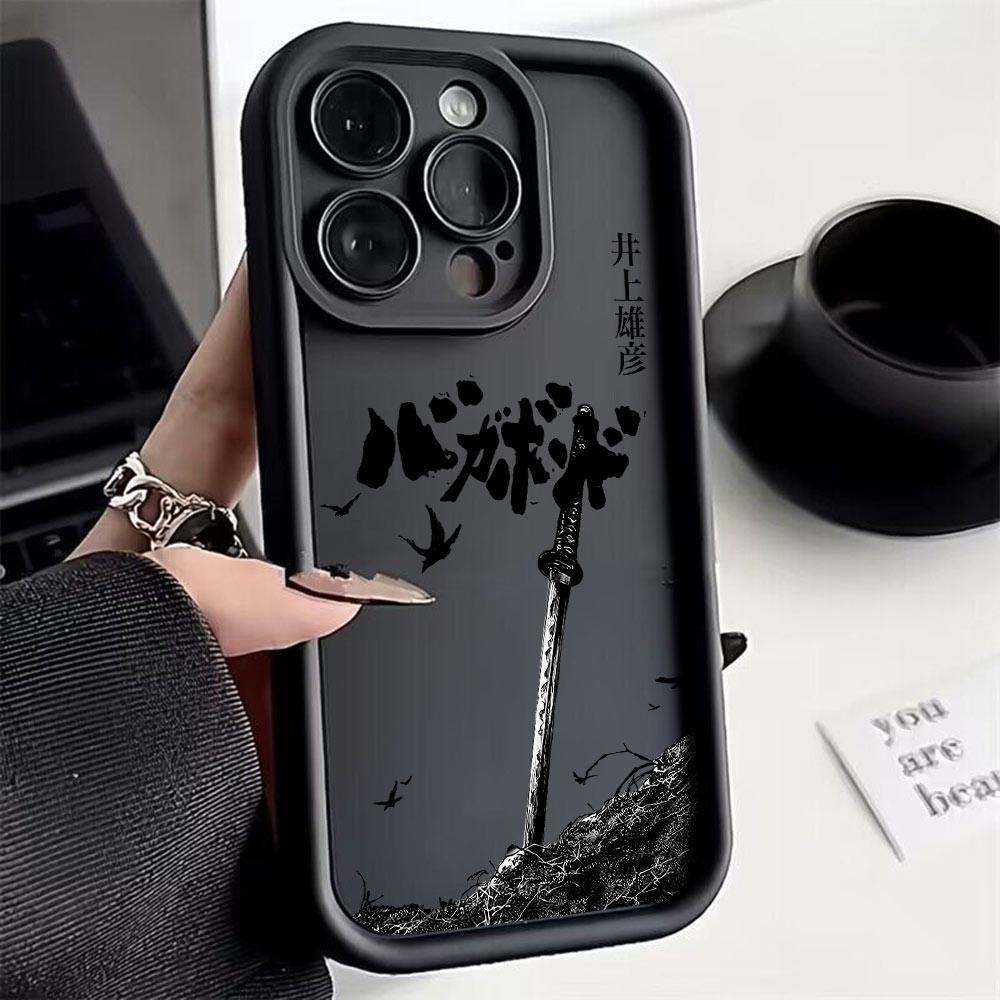 

Japanese Anime Vagabond Samurai Phone Case For Xiaomi Mi 15 13 12 14T 11Lite 12T Poco M7 M6 X7 F7 F4 X5 GT Pro Ultra 4G 5G Cover Poco X6 Pro 5G