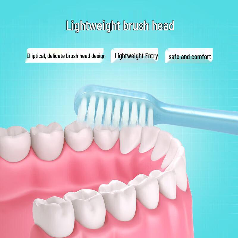 Dr. Ya Gum Care Iridescent Soft Bristle Toothbrush (5-Pack)