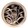 Bronze Retro Coil Incense Censer  Desktop vintage handicraft ornament display