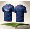 Glasgow Rangers Schottland 2026 Heißer Verkauf Rangers Fußballtrikot Sommer Sport Übergroßes T-Shirt Schnelltrocknend Familienpassend