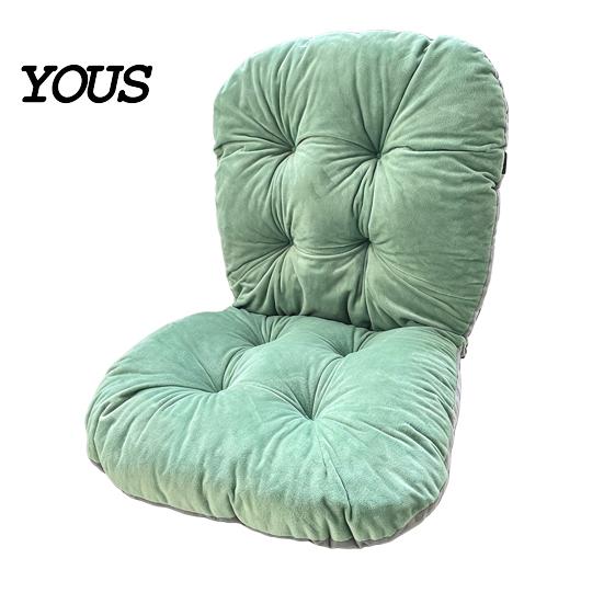 Seat Cushion with Ties Chair Back Support, Cozy Plush Dining Pad Straps Ties, Soft Warm for Office Chairs Ergonomic