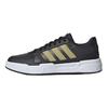 adidas Lite Baller Comfortable Non-Slip Durable Low-Top Skate Shoes Unisex Sneakers Black Gold JR5235