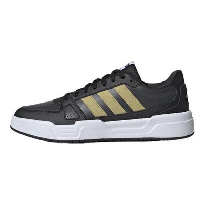 Lite Baller Comfortable Non-Slip Durable Low-Top Skate Shoes Unisex Sneakers Black Gold JR5235
