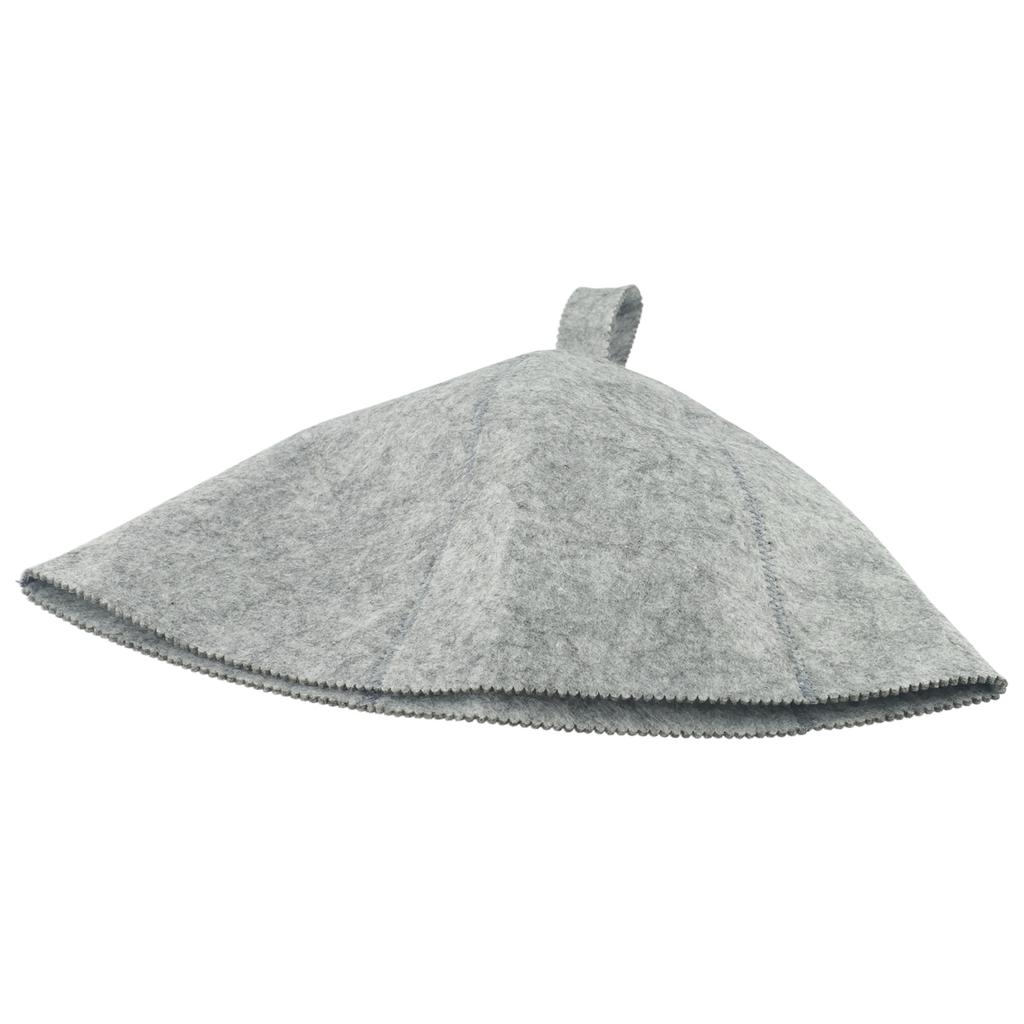 Thicken Wool Felt Sauna Hat Anti Heat Sauna Hat Hair Protection Spa Sauna For Bath Protection Bathroom Accessories