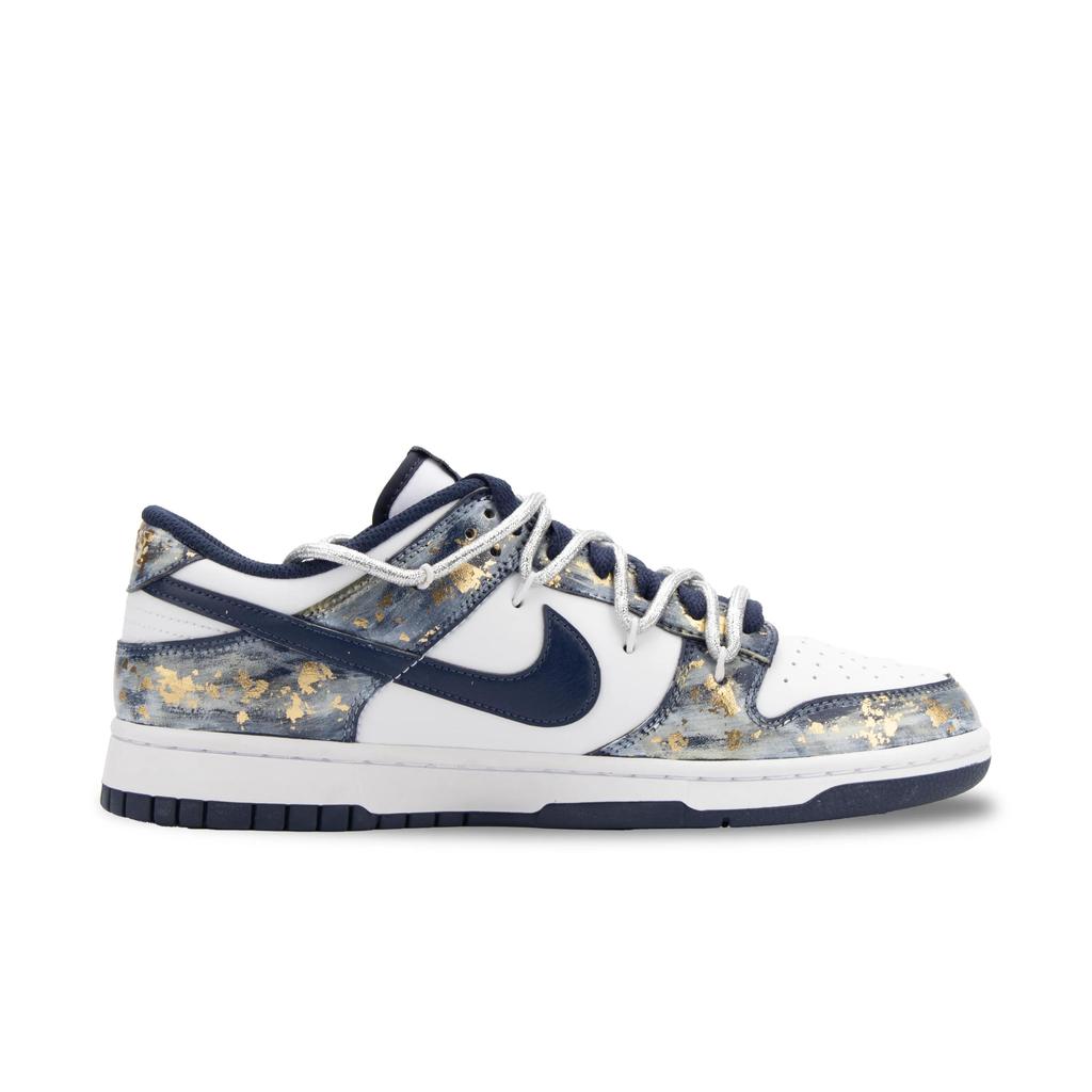 Nike Scarpe da Skateboard Dunk Unisex Basse Blu/Oro HF5441-107(Team1390-)