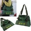 Borsa Portatile per la Raccolta di Frutta Grande Capacità Tracolla Pieghevole Grembiule da Raccolta Fondo con Anello in Acciaio Apertura Inferiore Borsa per la Raccolta in Giardino