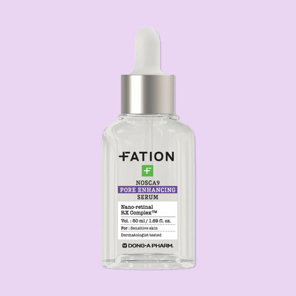 FATION Nosca9 Pore Enhancing Serum 50ml Set (+5ml+Cream 5ml)