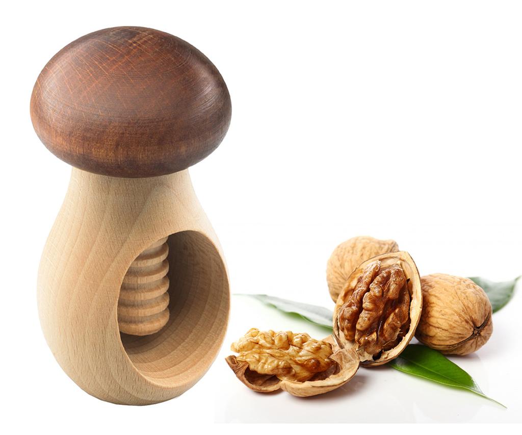WOODEN NUTCRACKER "Mushroom"